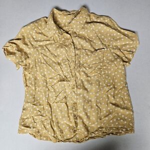 Japana Small Yellow Polka Dot Women's‎ Top